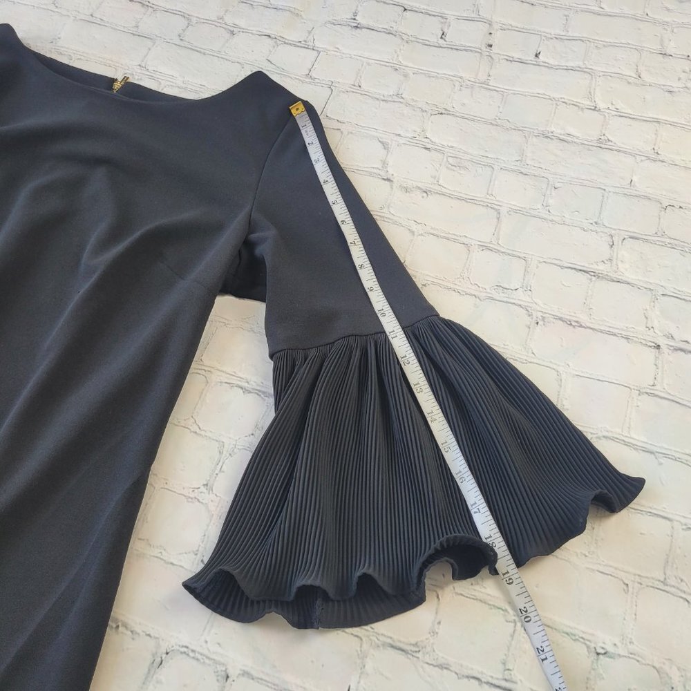 Calvin Klein women’s black medium dress with golden zipper back size 12 - Picture 9 of 12